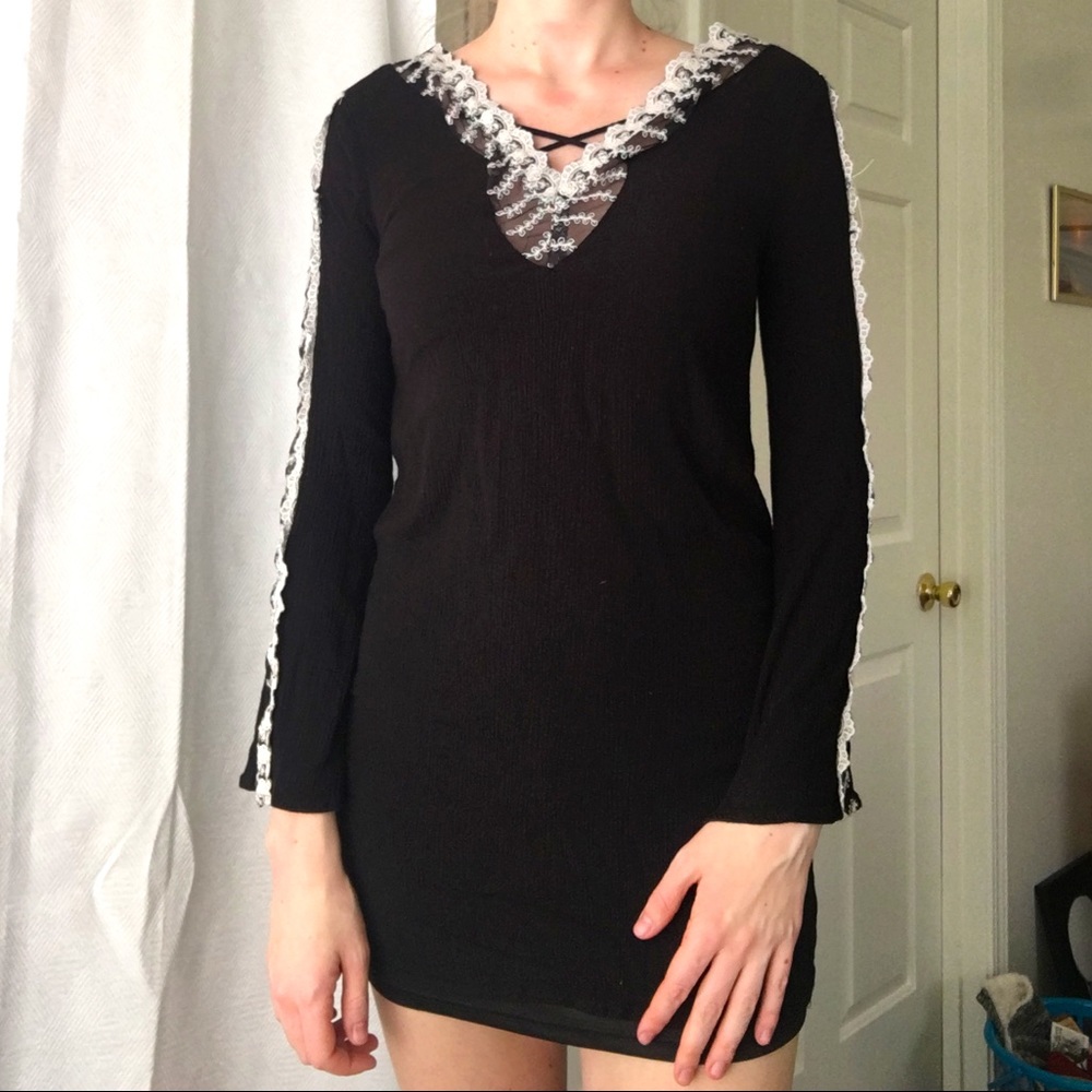 Charlotte Russe Black Mini Dress